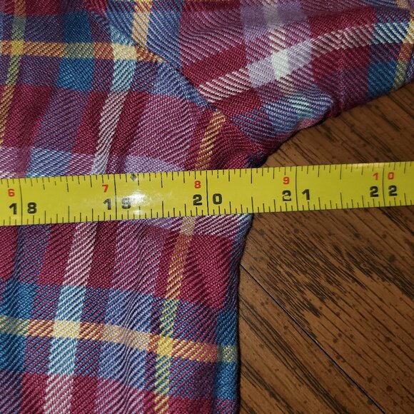 BNWT Matilda Jane All Day Millie Plaid Blouse-Sz Large - Picture 8 of 9